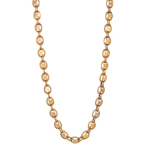 Victorian Gold Locket Chain