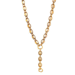 Victorian Gold Locket Chain