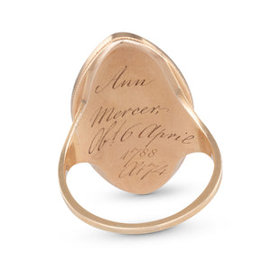 Georgian Mourning Ring