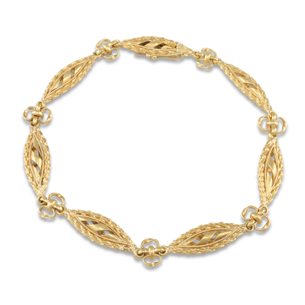 Art Nouveau Gold Bracelet