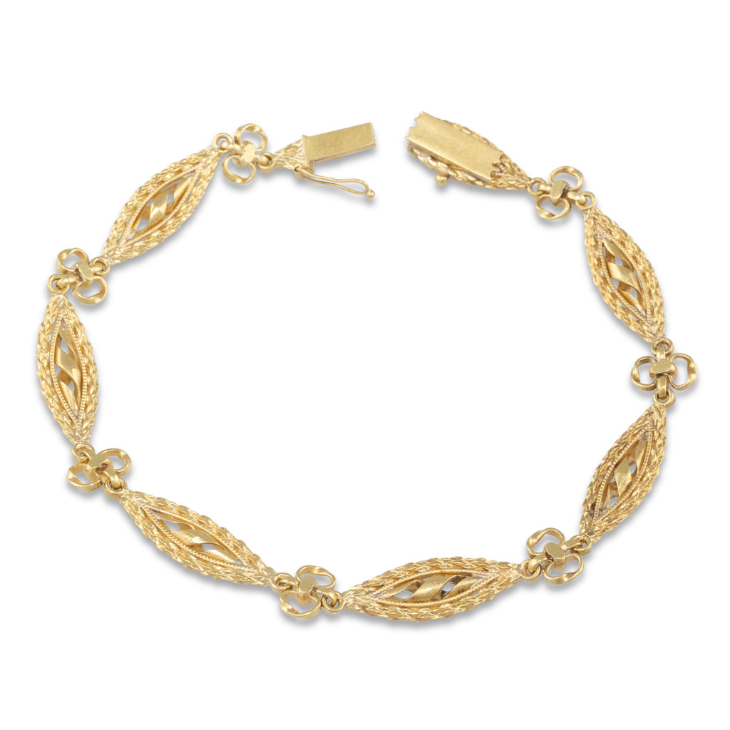 Art Nouveau Gold Bracelet