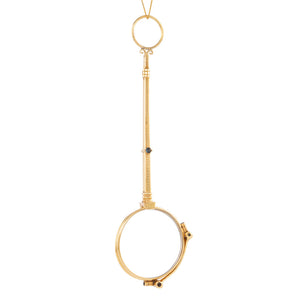 Antique Lorgnette with Sapphires