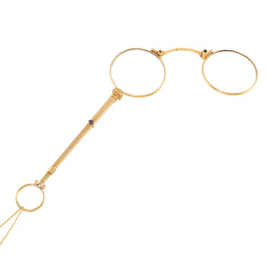 Antique Lorgnette with Sapphires