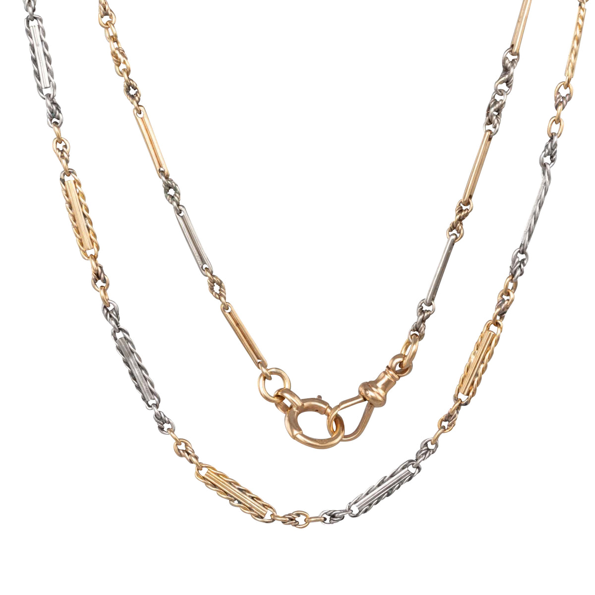 Two Tone Fetter and Twist Chain