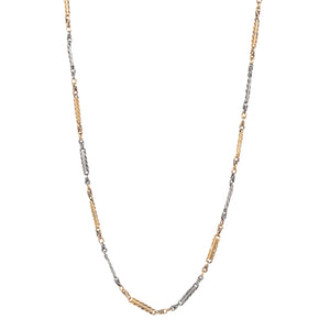 Two Tone Fetter and Twist Chain