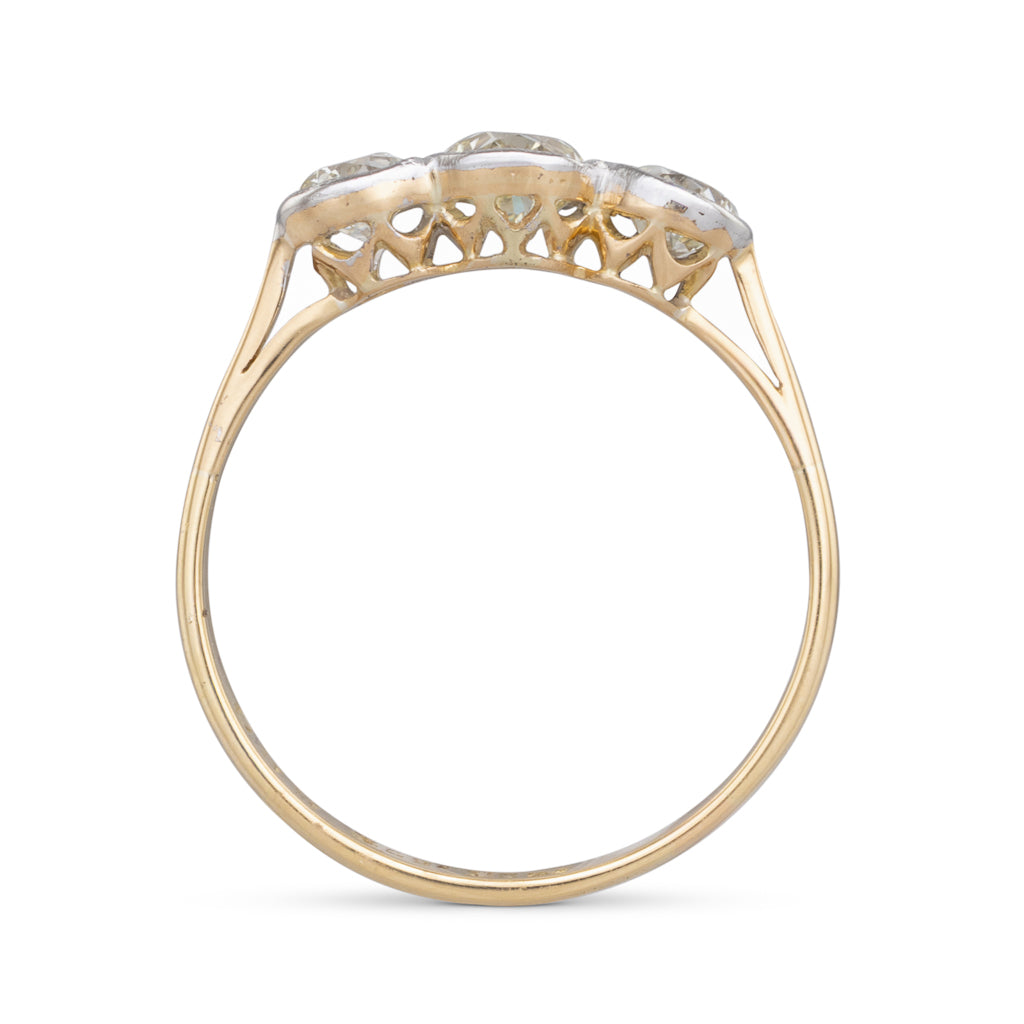 Three Stone Diamond Ring
