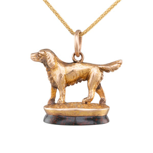 Antique Seal with Dog