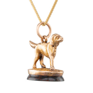 Antique Seal with Dog
