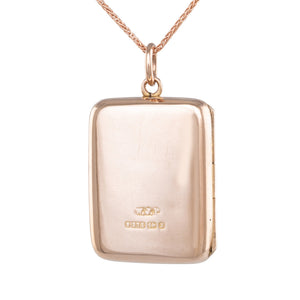 Floral Gold Locket