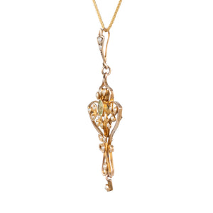 Antique Peridot Pendant