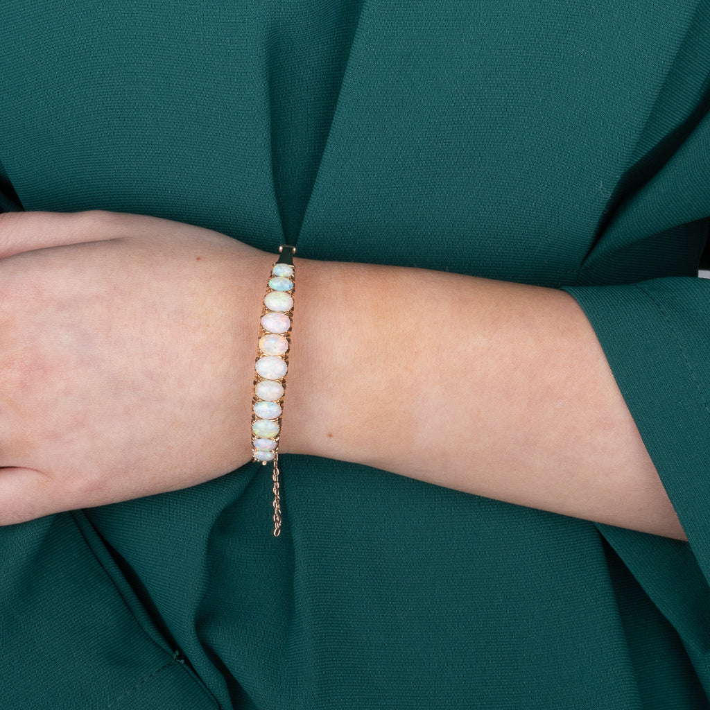 Antique Opal Bangle