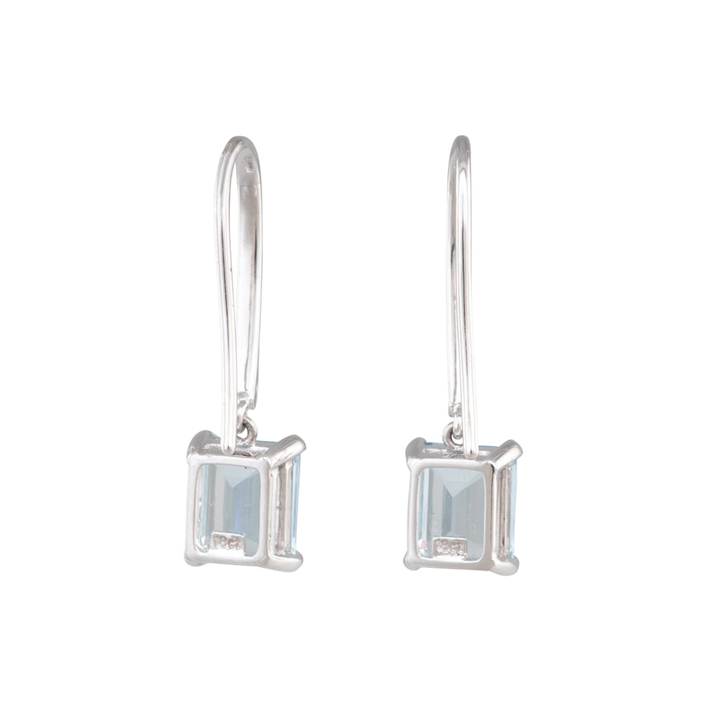Aquamarine Drop Earrings