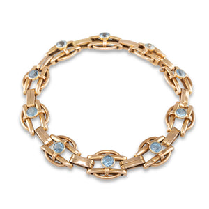 Vintage Aquamarine Bracelet