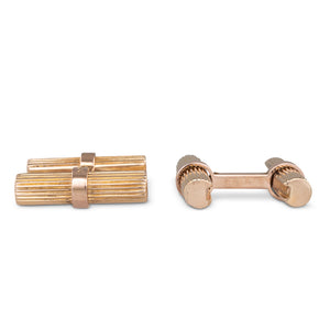 French VCA Gold Cufflinks