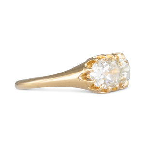 Double Pear Cut Diamond Ring