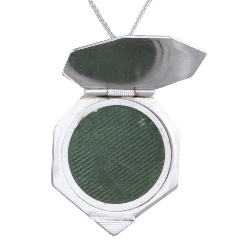 Art Deco Silver Locket