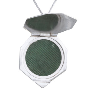 Art Deco Silver Locket