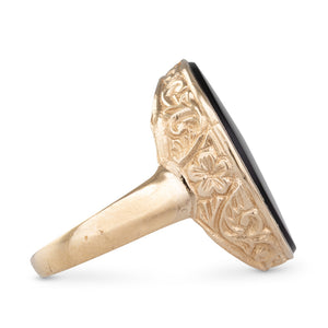 Vintage Onyx Signet Ring