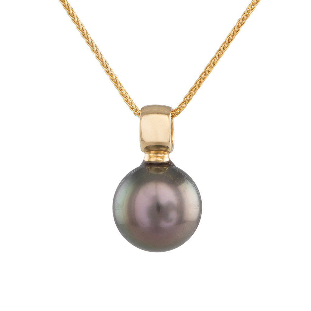 10mm Tahitian Pearl Pendant