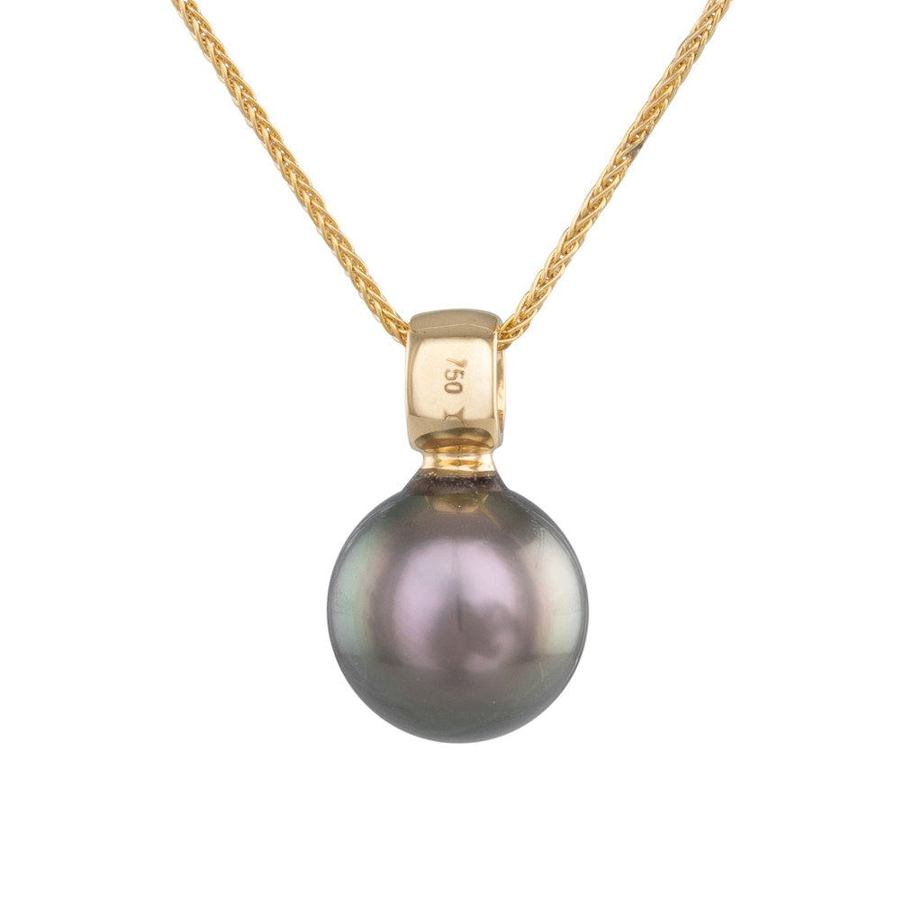10mm Tahitian Pearl Pendant