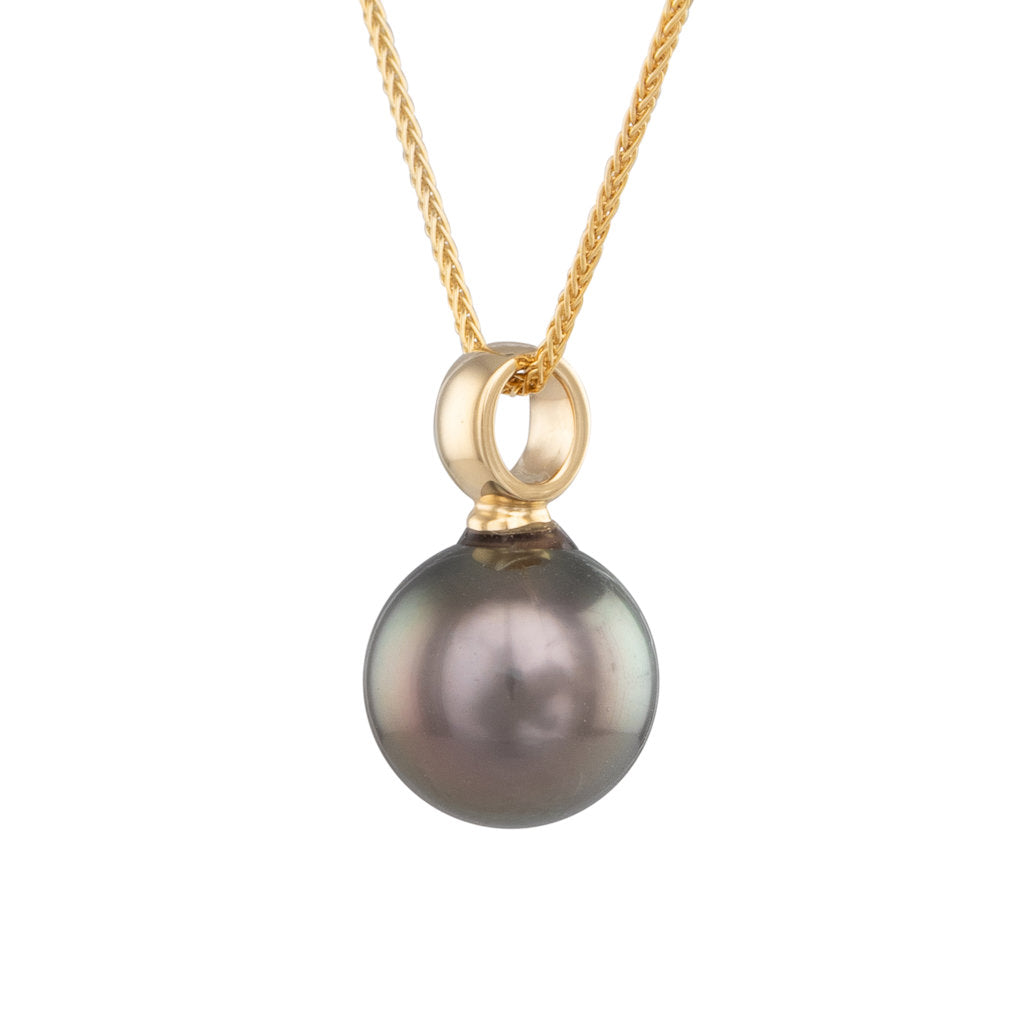 10mm Tahitian Pearl Pendant