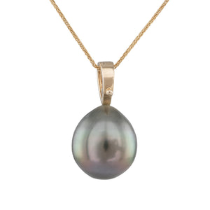 Drop Shaped Tahitian Pearl Enhancer