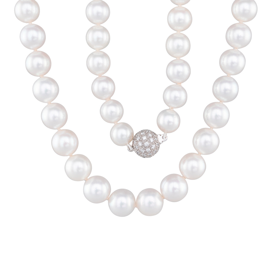 10-12mm White South Sea Strand