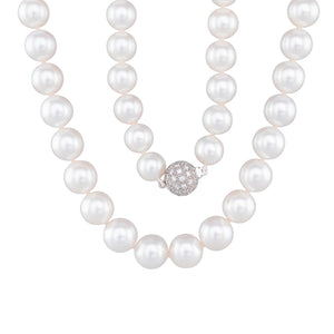 10-12mm White South Sea Strand