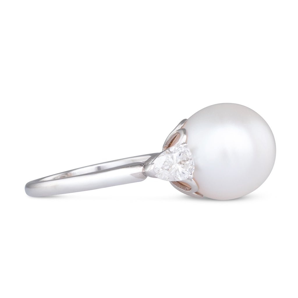 South Sea Pearl & Diamond Ring