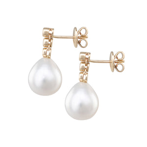 South Sea & Diamond Drop Studs