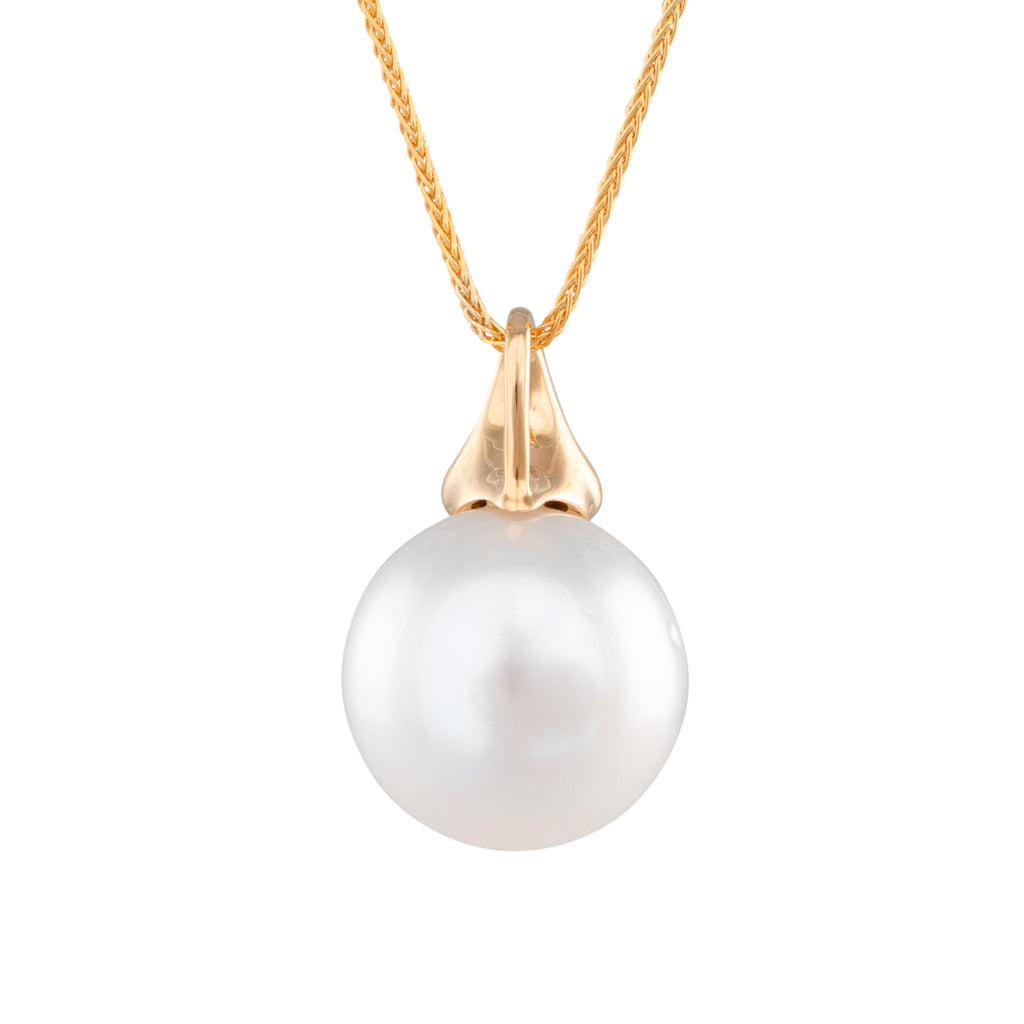 South Sea Pearl & Diamond Pendant