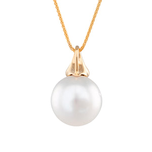 South Sea Pearl & Diamond Pendant