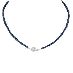 Sapphire & South Sea Necklace