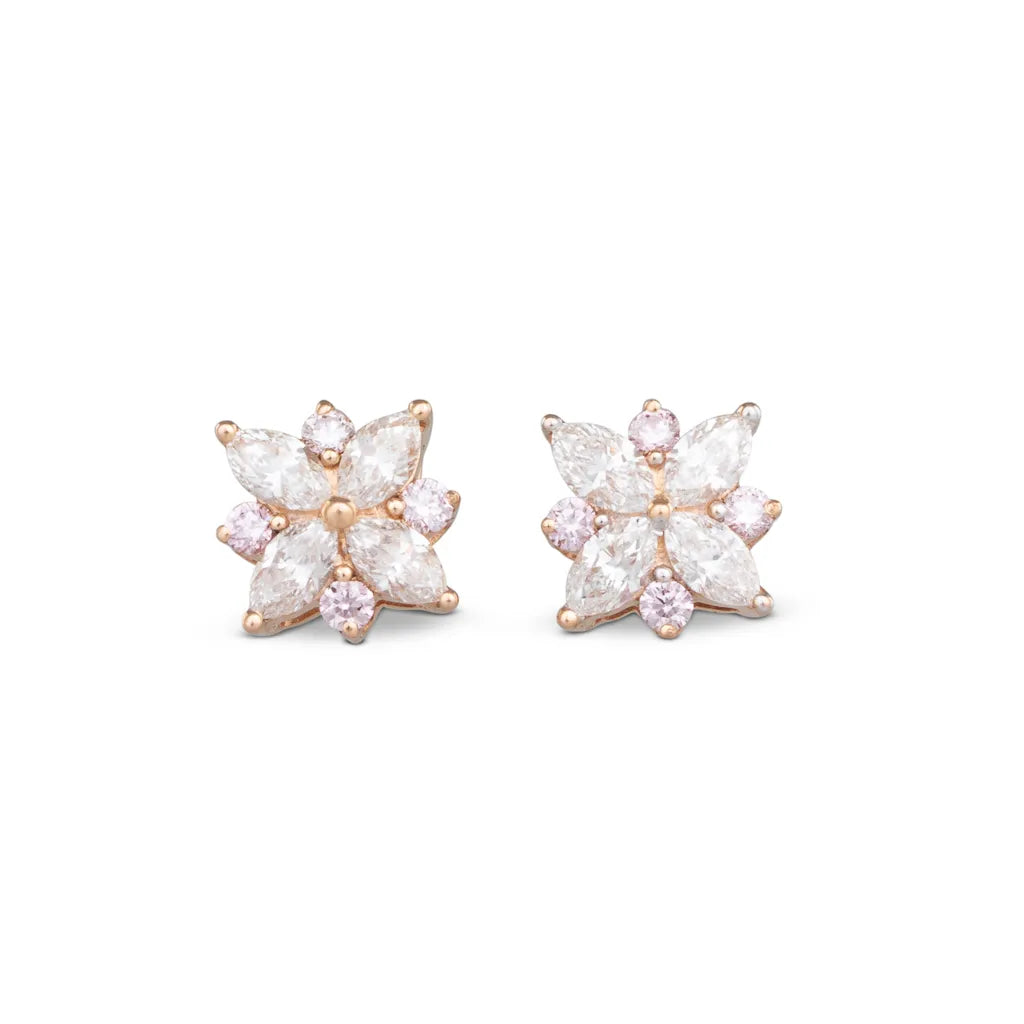 Argyle Pink Diamond Earrings