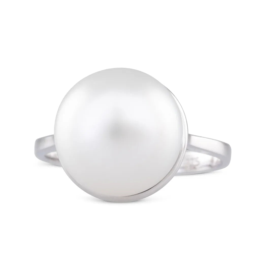 11mm Round South Sea Pearl Ring