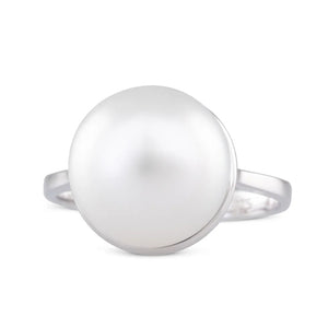 11mm Round South Sea Pearl Ring