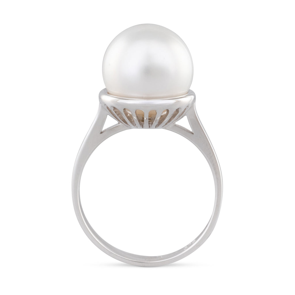 11mm Round South Sea Pearl Ring