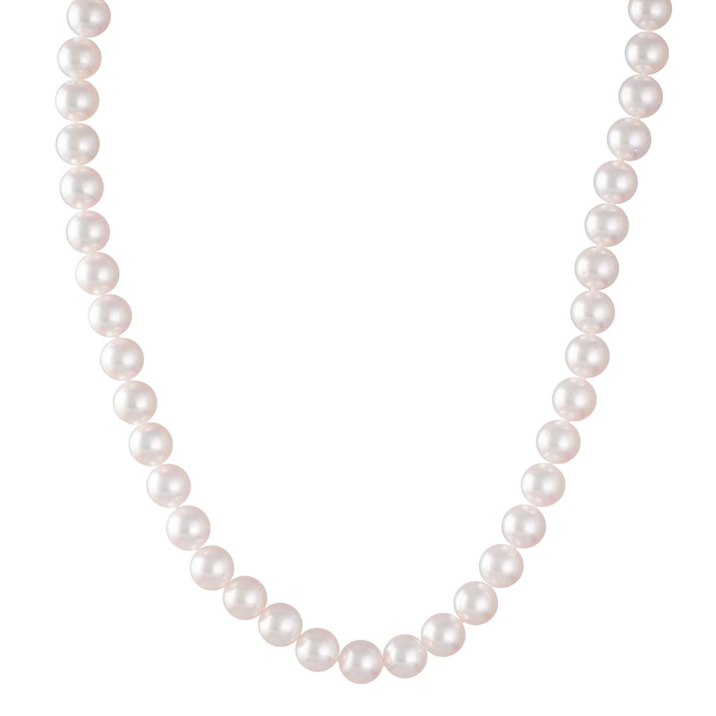 Round Pink Japanese Akoya Strand