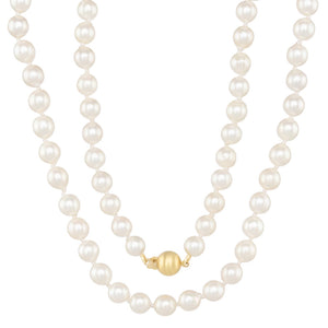 6.5-7mm Semi-Baroque Akoya Strand