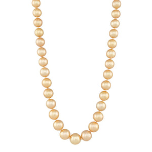 Gold South Sea Strand 10-13mm