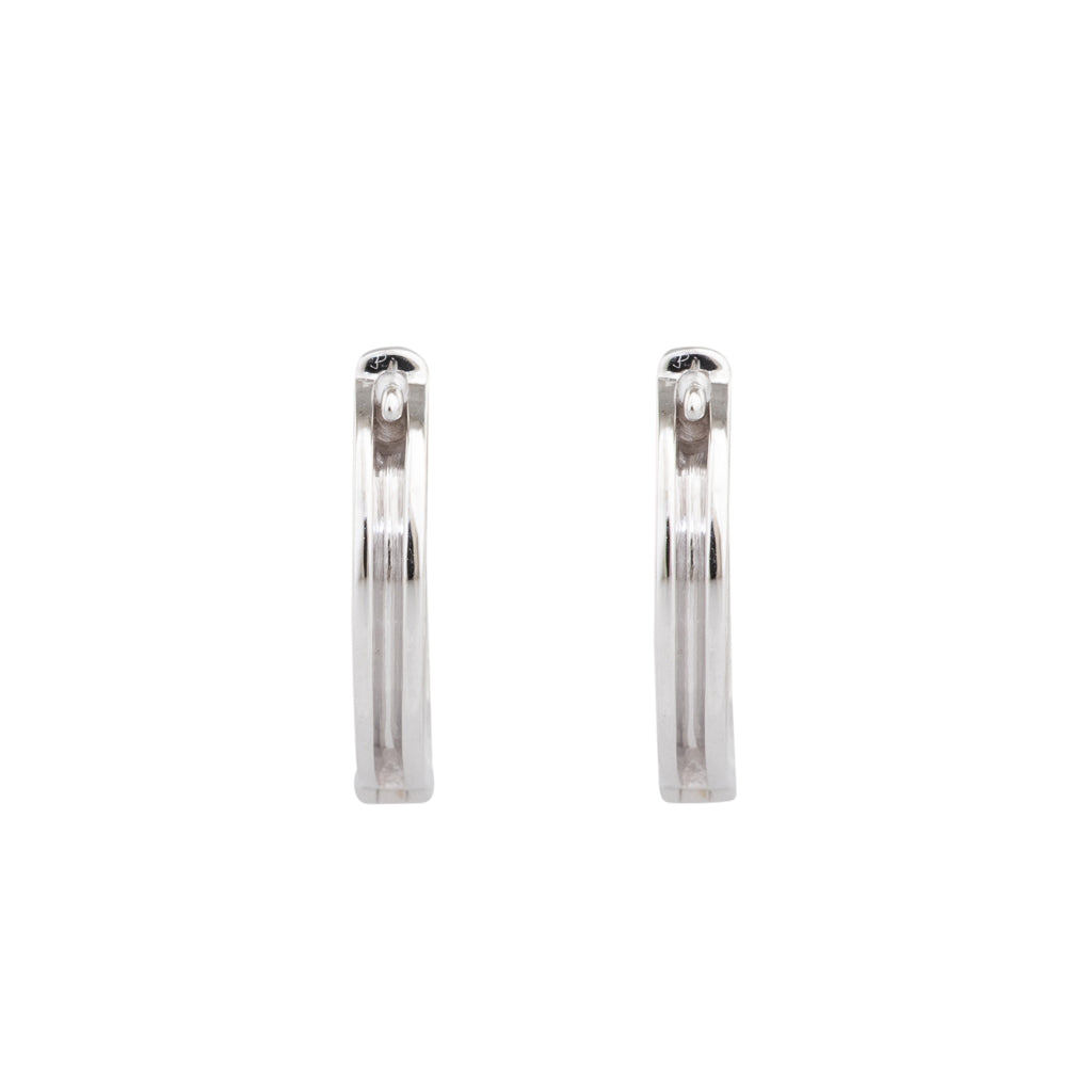Diamond Hoops Totalling 0.61ct