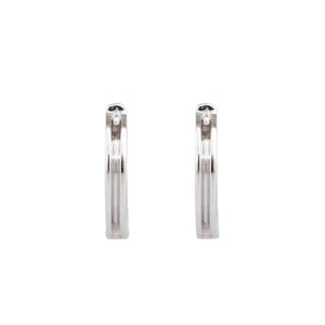 Diamond Hoops Totalling 0.61ct