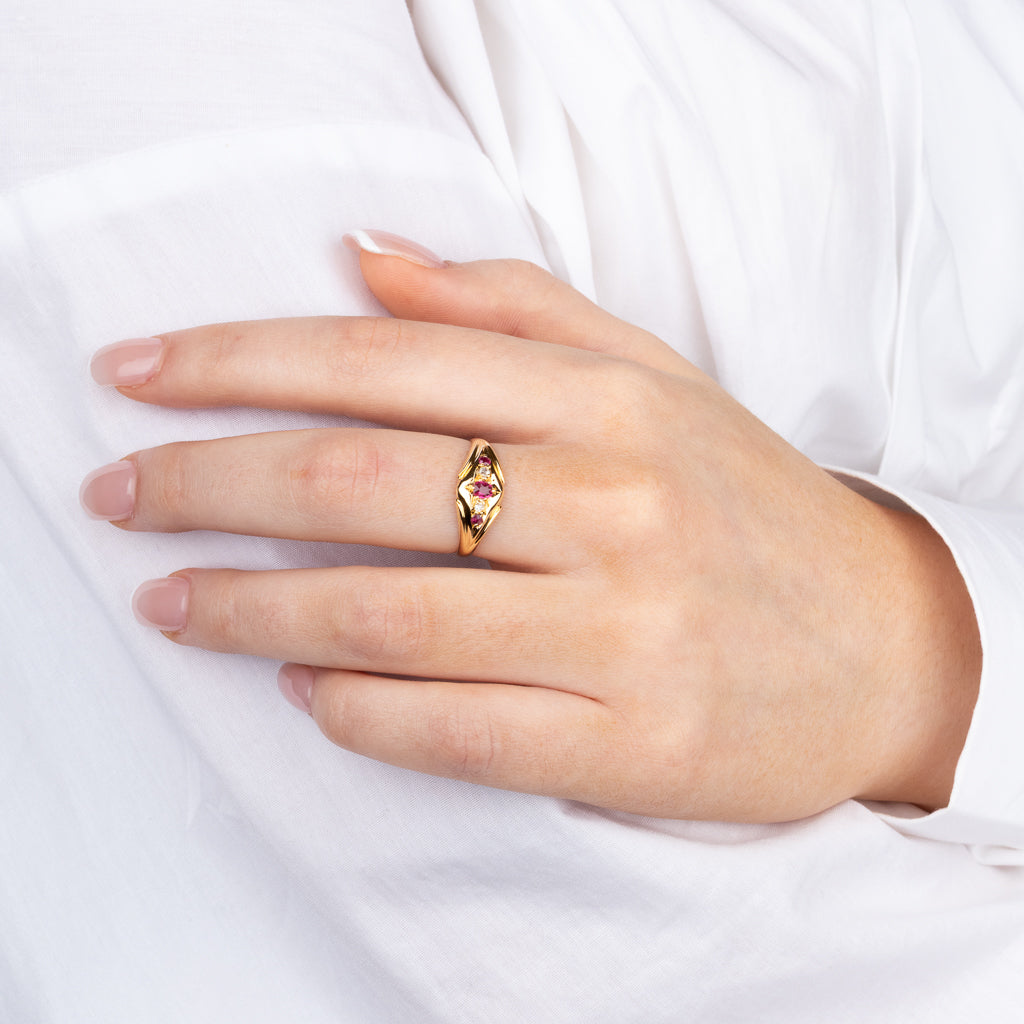 Ruby and Diamond Ring