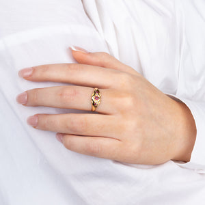 Ruby and Diamond Ring