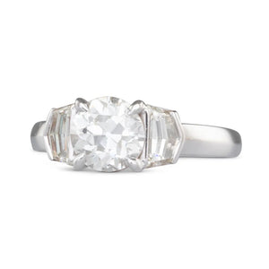 Old European Cut Diamond Ring