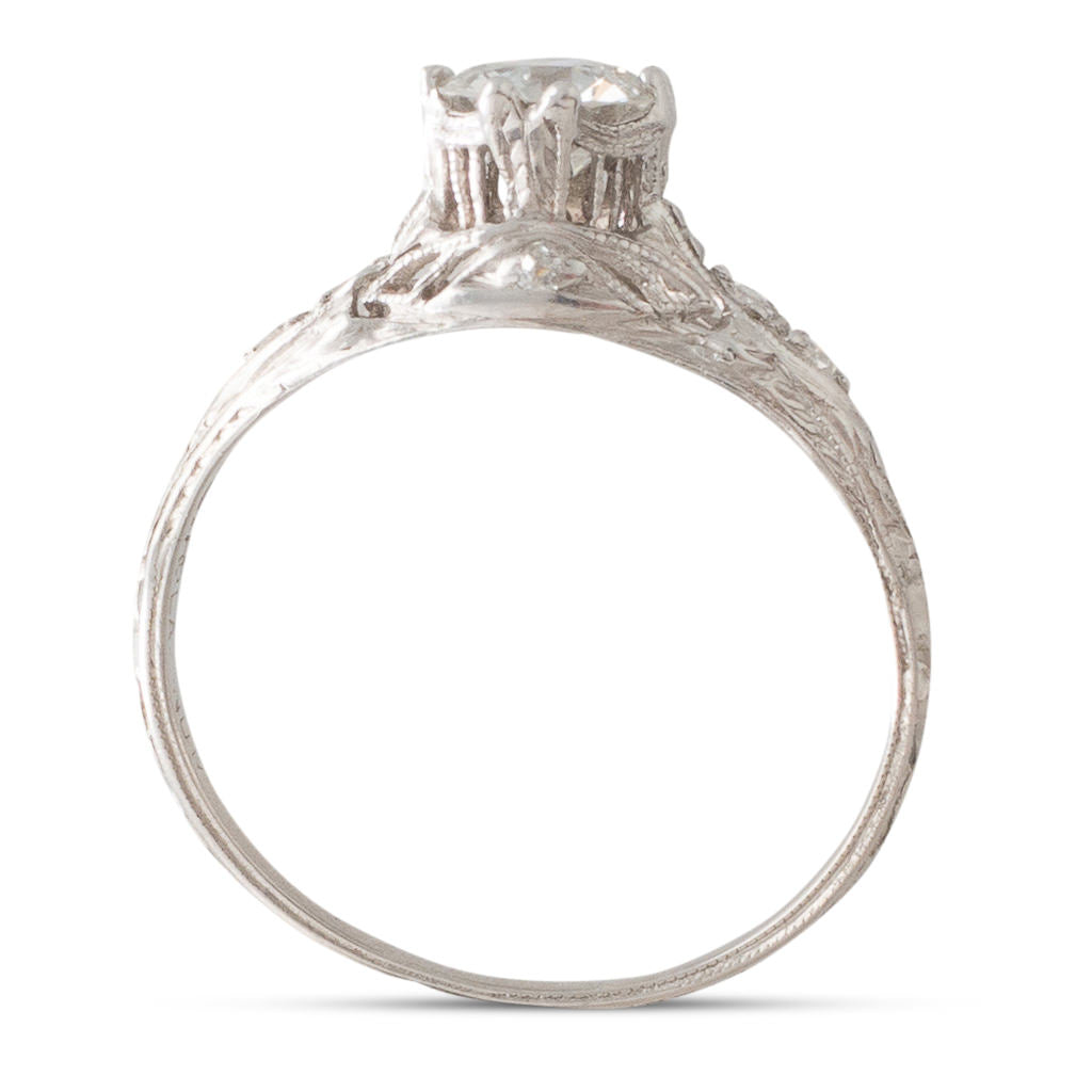 Art Deco Diamond Solitaire