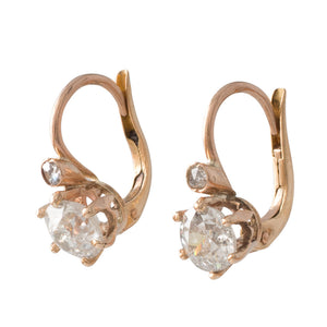 Antique Diamond Earrings