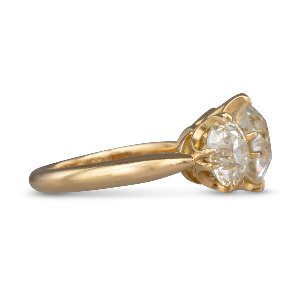 Three Stone Diamond Ring 5.40ct