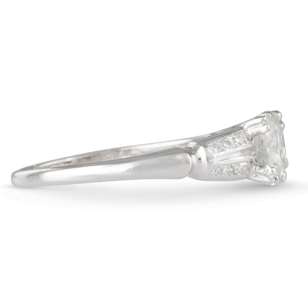 0.81ct Art Deco Diamond Ring
