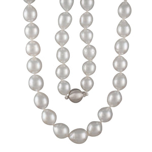 Drop Shaped White South Sea Strand